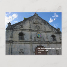 Cartão Postal Igreja de San Guillermo de Aquitana Cebu