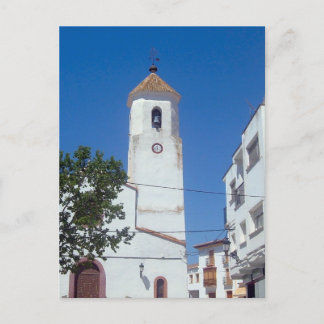 Cartão Postal Igreja de San Isidoro Chirivel, Espanha de Almeria