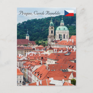 Cartão Postal Igreja de São Nicolau - Praga, República Tcheca