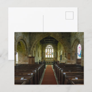 Cartão Postal Igreja de St. Mary, Leake North Yorkshire Heritage
