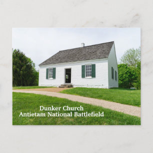 Cartão Postal Igreja Dunker em Antietam