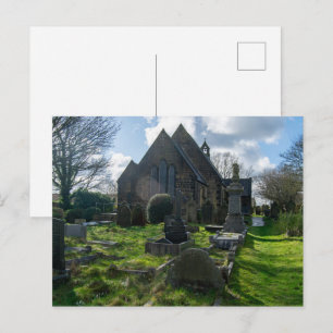 Cartão Postal Igreja e Cemitério de São Lucas, Norland