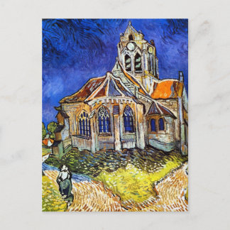 Cartão Postal Igreja em Auvers
