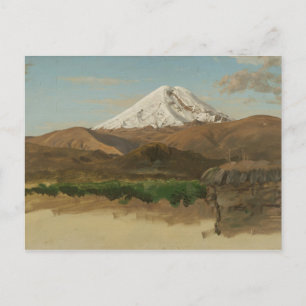 Cartão Postal Igreja Frederic Edwin - Estudo do Monte Chimborazo
