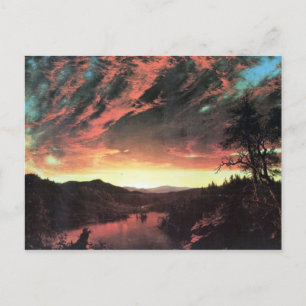 Cartão Postal Igreja Frederic Edwin - Paisagem secreta na