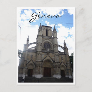 Cartão Postal igreja genebra