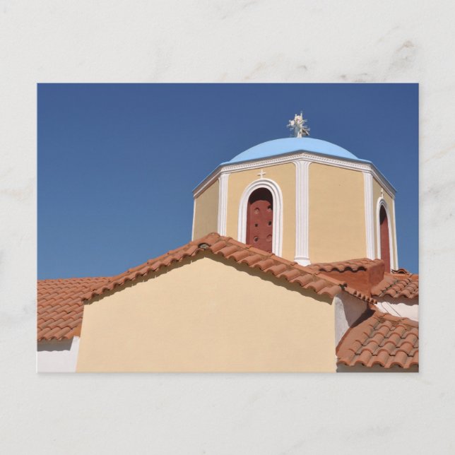 Cartão Postal Igreja grega (Frente)