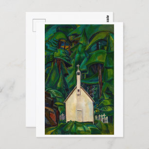 Cartão Postal Igreja Indiana Emily Carr