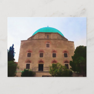 Cartão Postal Igreja Mesquita de Pasha Gazi Kassim