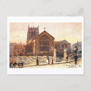 Cartão Postal Igreja Paroquial Antiga, Bradford
