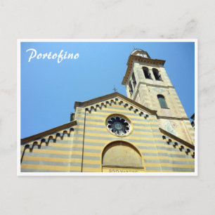 Cartão Postal igreja portofino