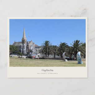 Cartão Postal Igreja Presbiteriana Gqeberha Hill e Palm Gardens