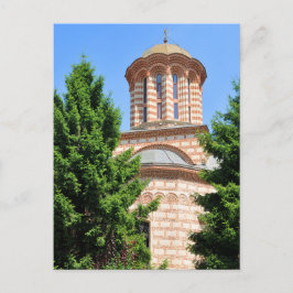 Cartão Postal Igreja velha em Bucareste, Romania