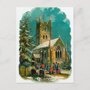 Cartão Postal Igreja Vintage