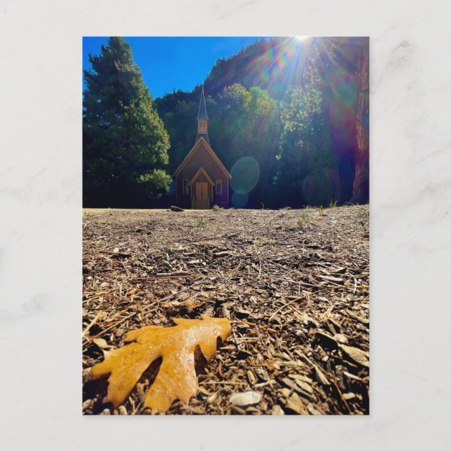 Cartão Postal Igreja Yosemite (Frente)