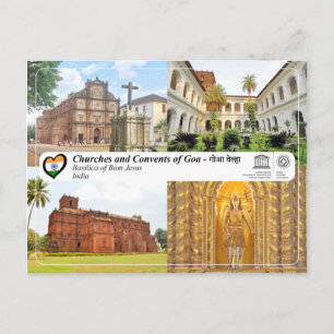 Cartão Postal Igrejas e Convênios de Goa, Basilica do Bom Jesus