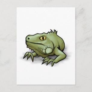 Cartão Postal Iguana