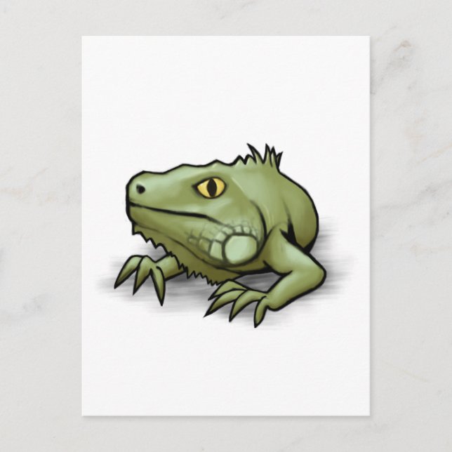 Cartão Postal Iguana (Frente)