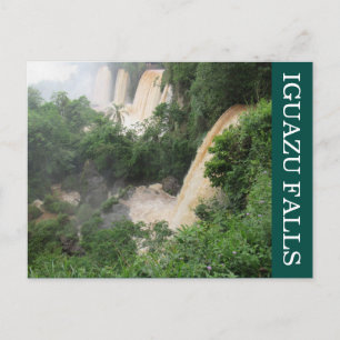 Cartão Postal iguazu cai na selva