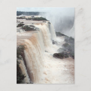 Cartão Postal Iguazu Falls Brasil / Argentina
