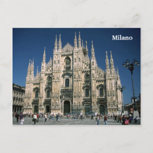 Cartão postal "Il Duomo, Milano"