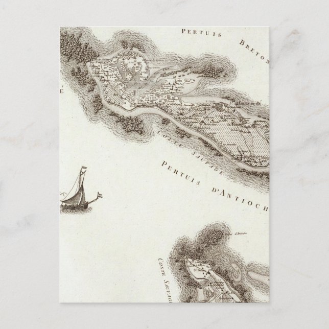 Cartão Postal Ile de Re (Frente)