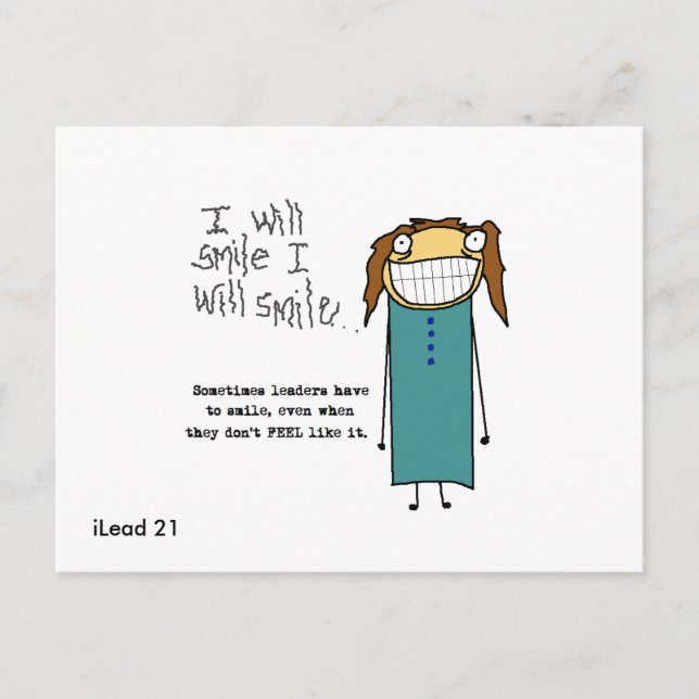 Cartão postal iLead (Frente)