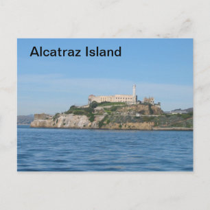 Cartão Postal Ilha Alcatraz