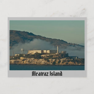 Cartão Postal Ilha Alcatraz