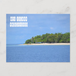 Cartão Postal Ilha Apo em Mindoro, Filipinas