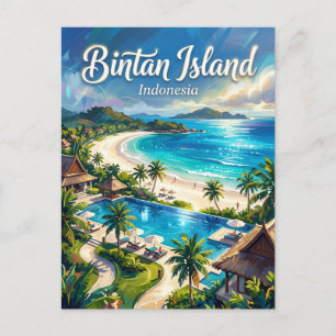 Cartão Postal Ilha Bintan Indonésia