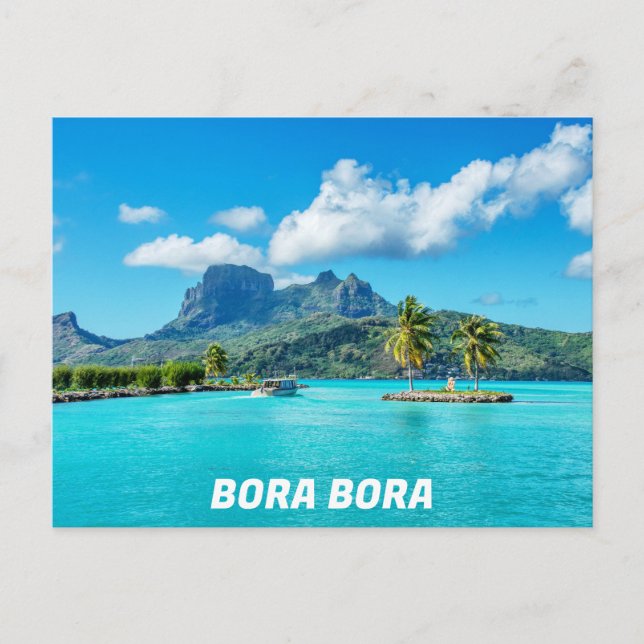 Cartão Postal Ilha BORA BORA Dream (Frente)