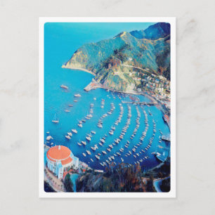 Cartão Postal Ilha CATALINA de PAPAIS NOEIS ldp - Califórnia -