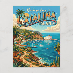 Cartão Postal Ilha Catalina EUA
