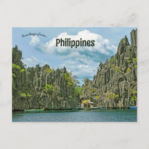 Cartão Postal Ilha Coron Filipinas