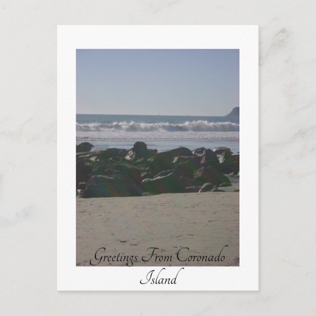 Cartão Postal Ilha Coronado (Frente)
