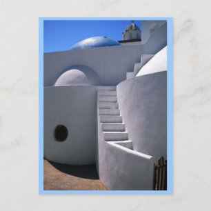 Cartão Postal Ilha da Grécia Santorini