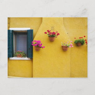 Cartão Postal Ilha de Burano, Burano, Itália. Colorido Burano 3