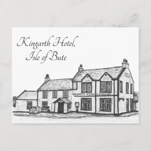 Cartão Postal Ilha de Bute, Hotel Kingarth-