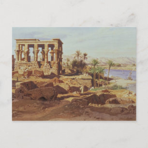 Cartão Postal Ilha de Filae, 1866 (c/c)