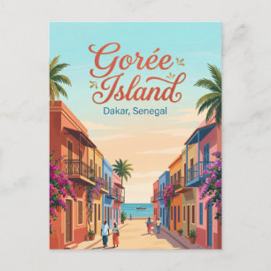 Cartão Postal Ilha de Gorée Senegal