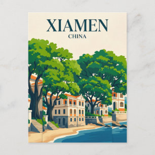 Cartão Postal Ilha de Gulangyu China
