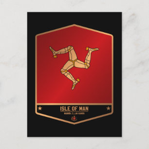 Cartão Postal Ilha de Man