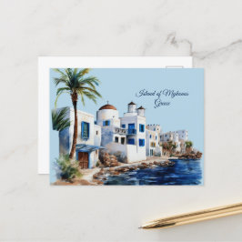 Cartão Postal Ilha de Mykonos, Grécia