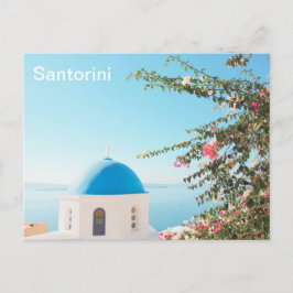 Cartão Postal ilha de Santorini
