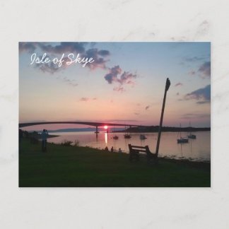 Cartão Postal Ilha de Skye, Escócia