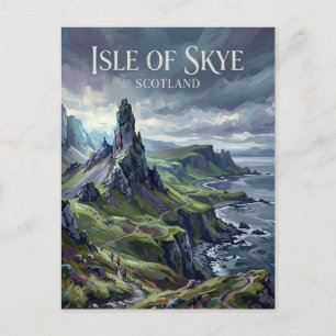 Cartão Postal Ilha de Skye Escócia