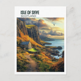 Cartão Postal Ilha de Skye Scotland - Majesttic Highland