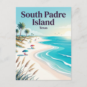 Cartão Postal Ilha de South Padre, Texas