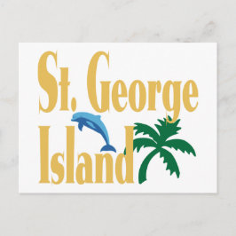 Cartão Postal Ilha de St. George Florida
